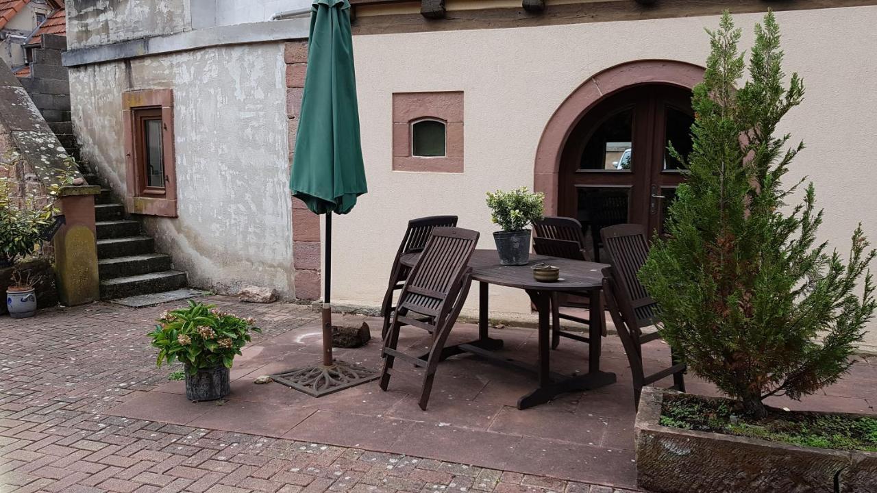 Gite A La Petite Fontaine-Plain Pied-Maison Alsacienne Renovee Avec Passion-4 Pers-4Nuitees Minimum Langensoultzbach Екстер'єр фото